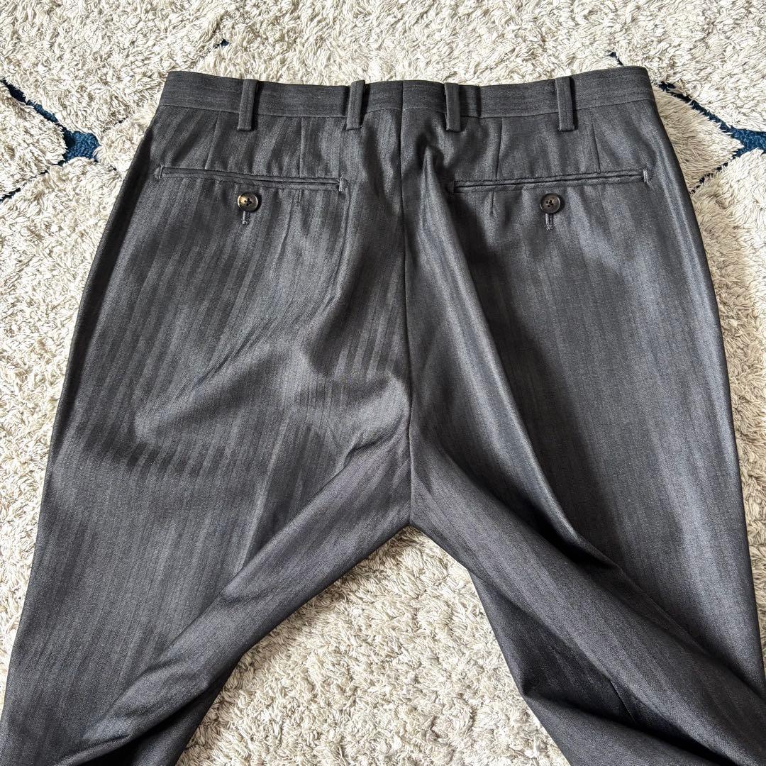 【極美品✨】ブラックレーベルクレストブリッジ　スーツ　セットアップ　ストライプ