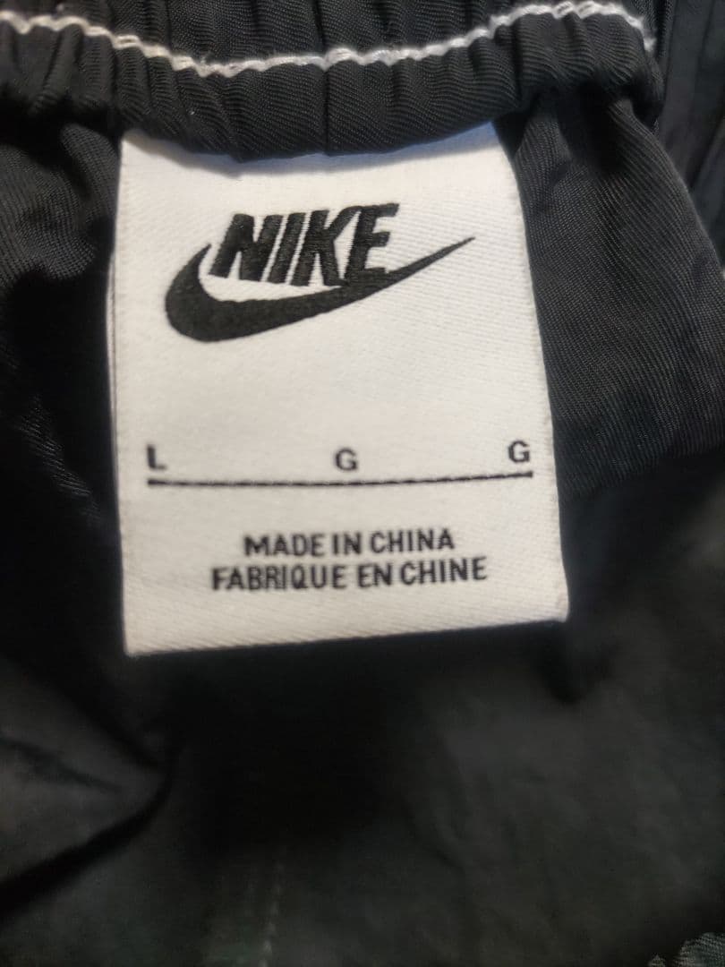 【美品】NIKE ナイキ ナイロン ジャケット パンツ セットアップ 上下 L