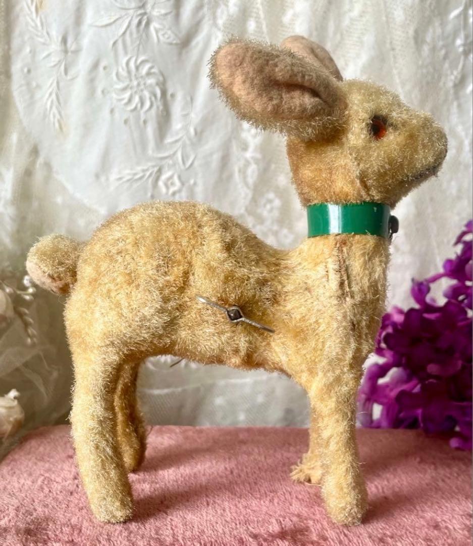 バンビぬいぐるみ3体セット　子鹿小鹿　　フランスアンティーク　ドイツヴィンテージ