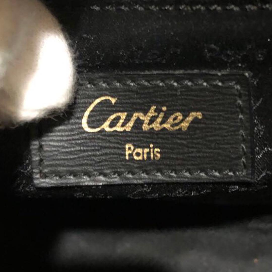 未使用級✨カルティエ クラッチバッグ セカンドバッグ パシャ ブラック