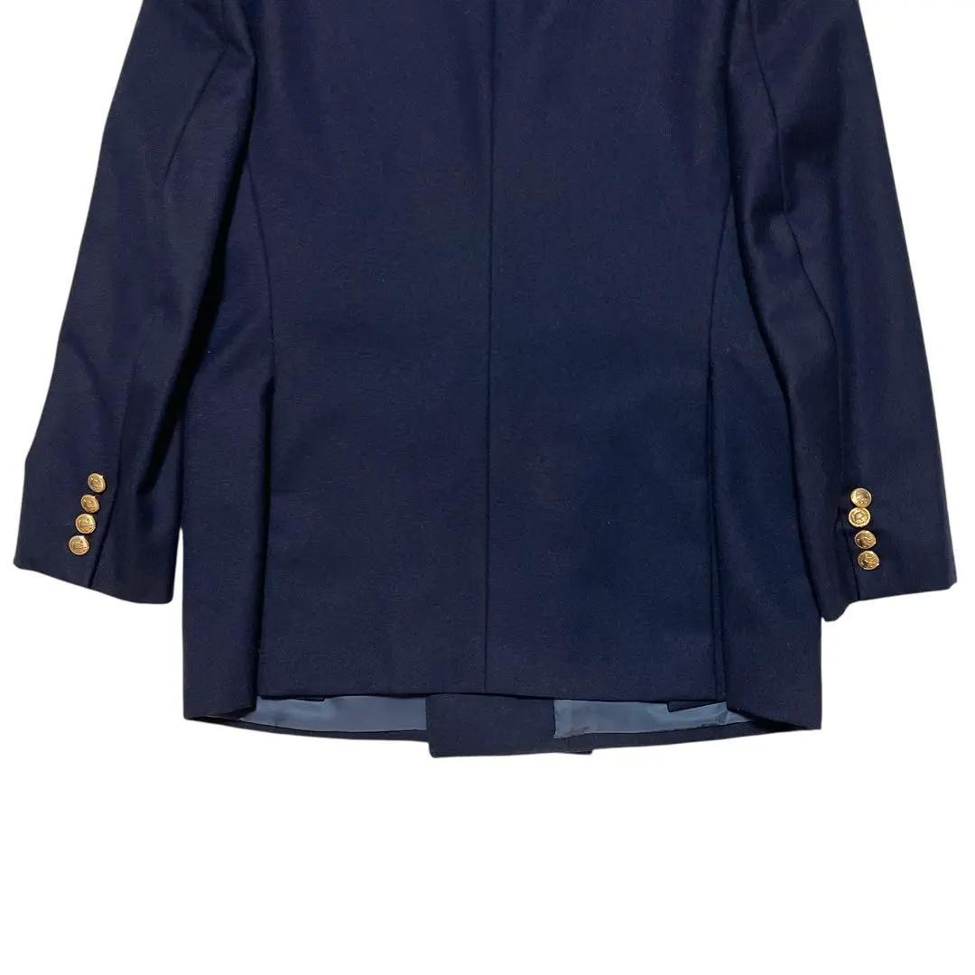 ポロバイラルフローレン 紺ブレ ダブル 金ボタン ブレザー L ヴィンテージ
