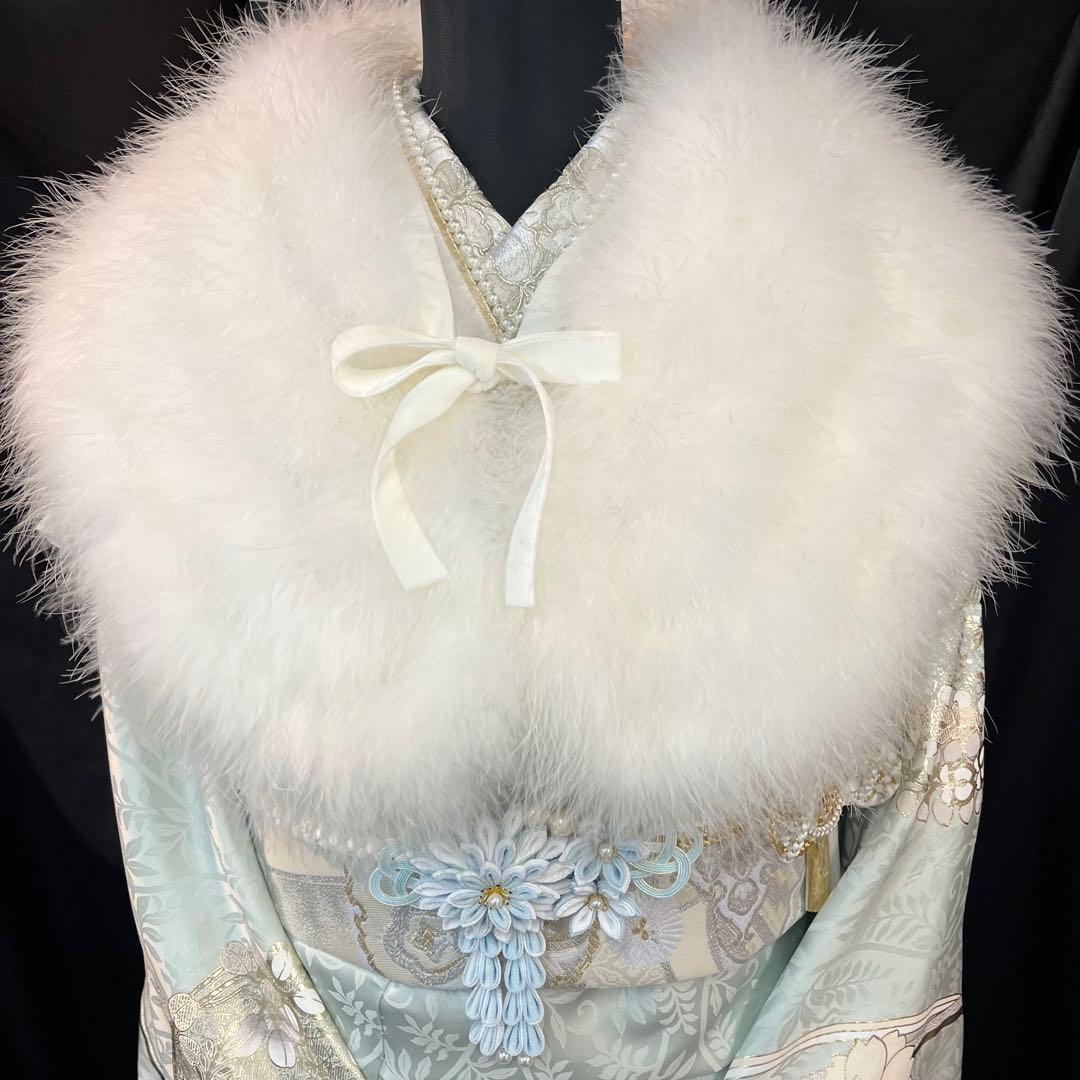 ■オーダー仕立て付き■新作■水色正絹振袖フルセット■振袖一式■成人式