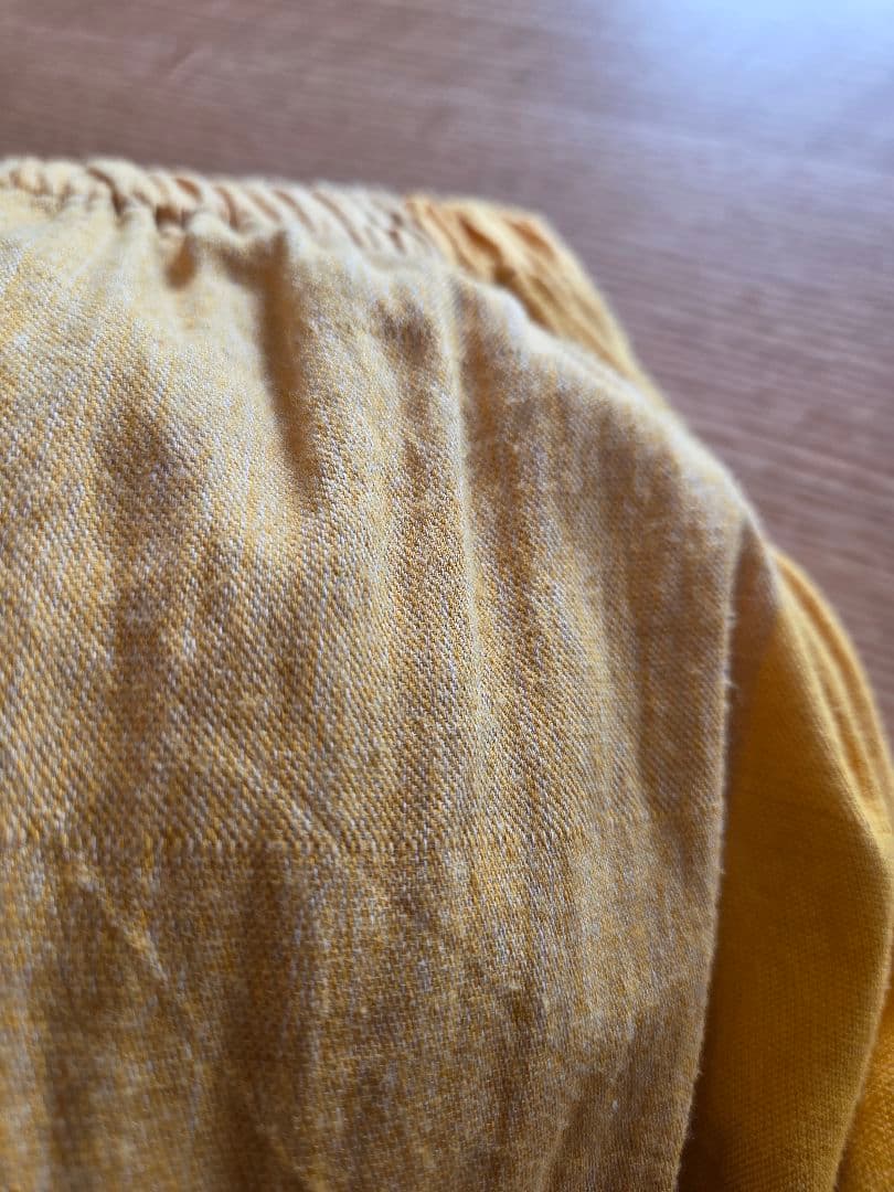 tamaki niimeタマキニイメ　ワイドパンツロング　イエロー