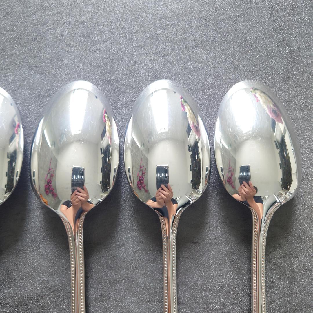 美品 クリストフル パール スタンダードスプーン 6点