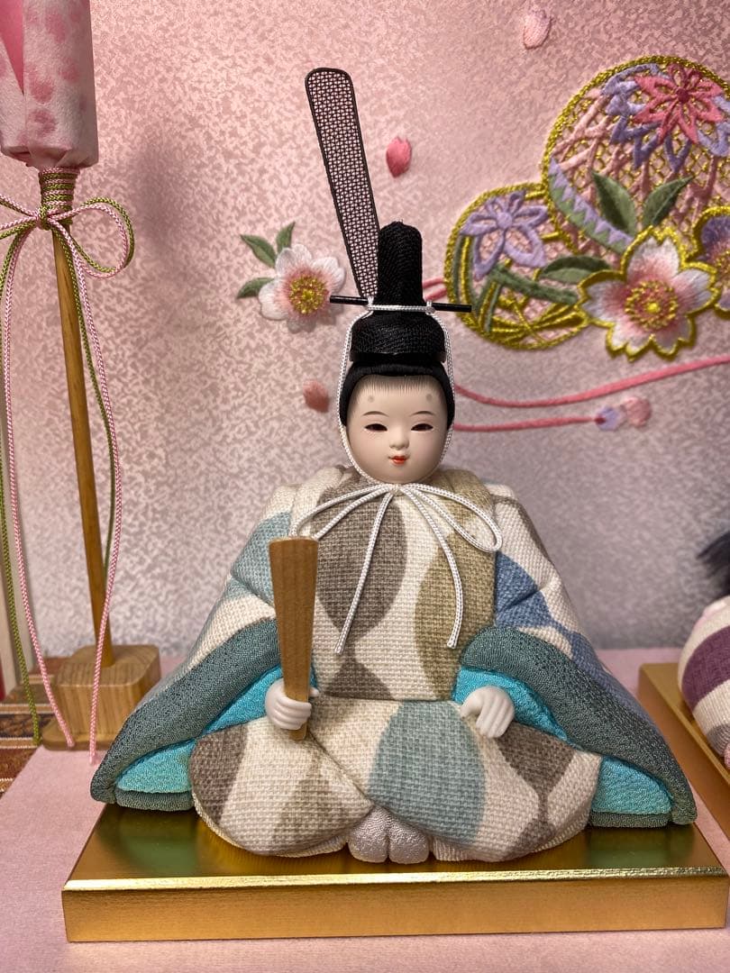 木目込み人形　アクリルケース入・ひなろこ　工房ゆうき