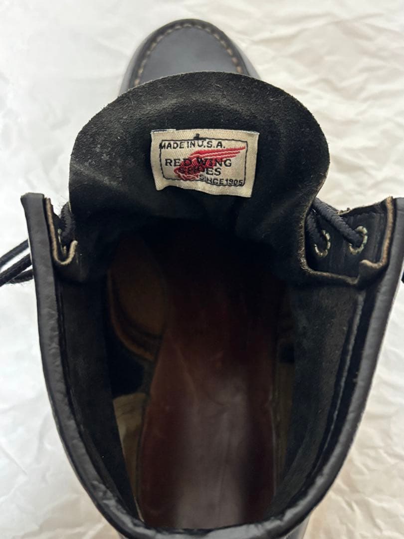 REDWINGレッドウィング　8179前期　刺繍羽タグ　茶芯　97年