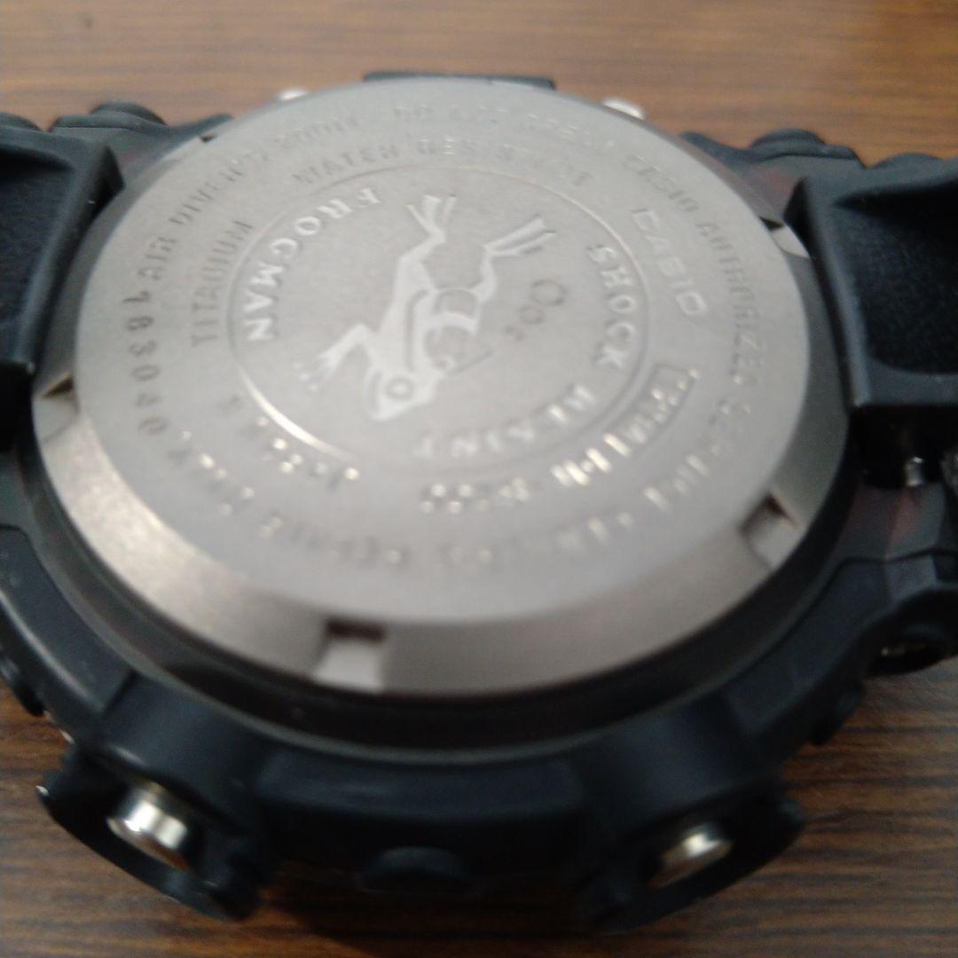 【ジャンク】G-SHOCK フロッグマン DW-8200Z-1T ベルト破損