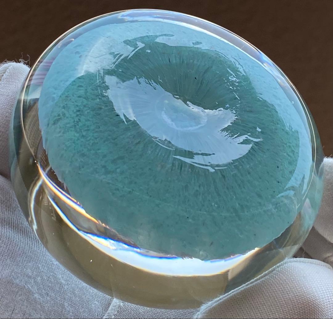 ☘️パースシャー☘️ ガラスペーパーウェイト　文鎮　スコットランド製　直径7.6㎝❣️