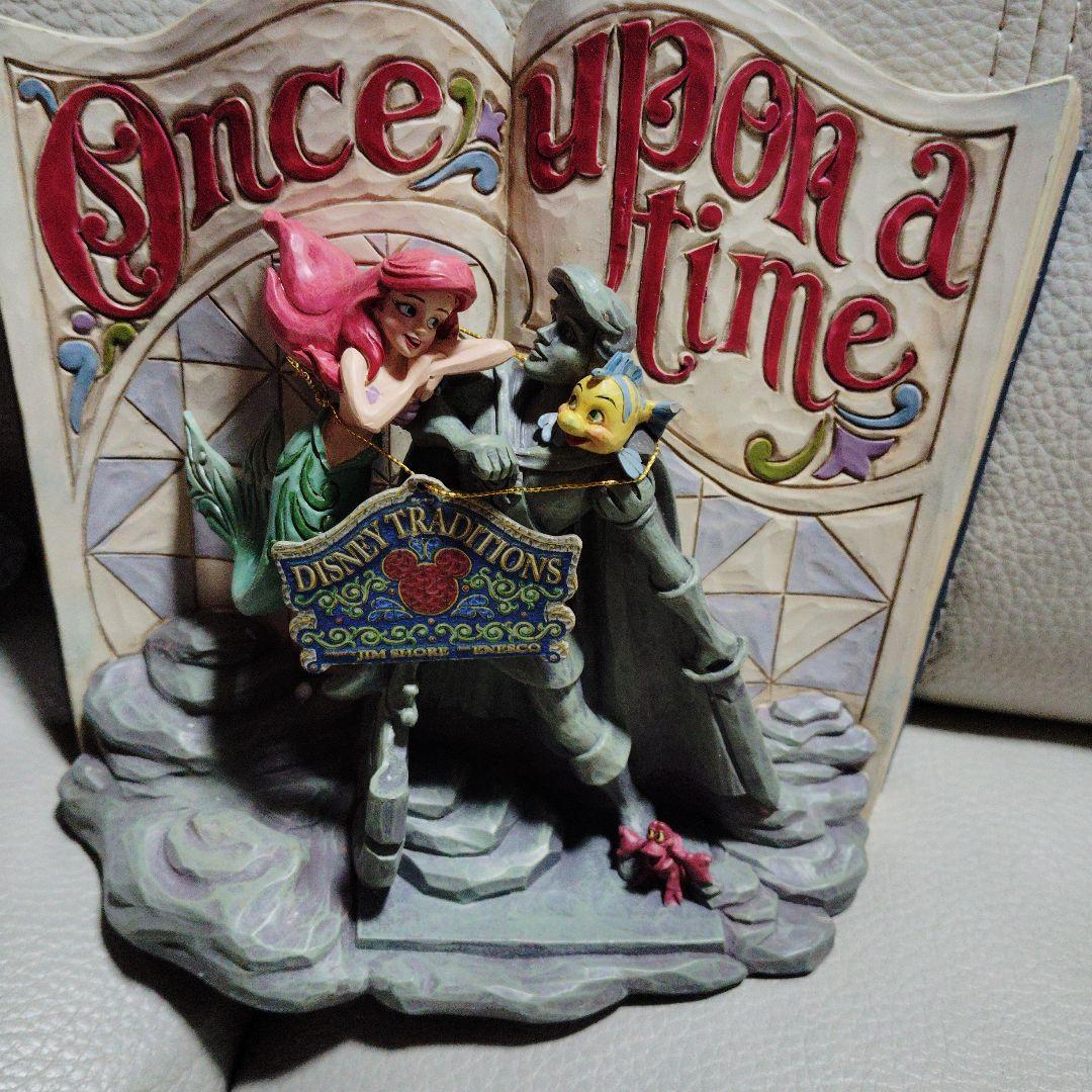 ディズニー　リトルリトルマーメイド　アリエル　洋書　置物　ヴィンテージ