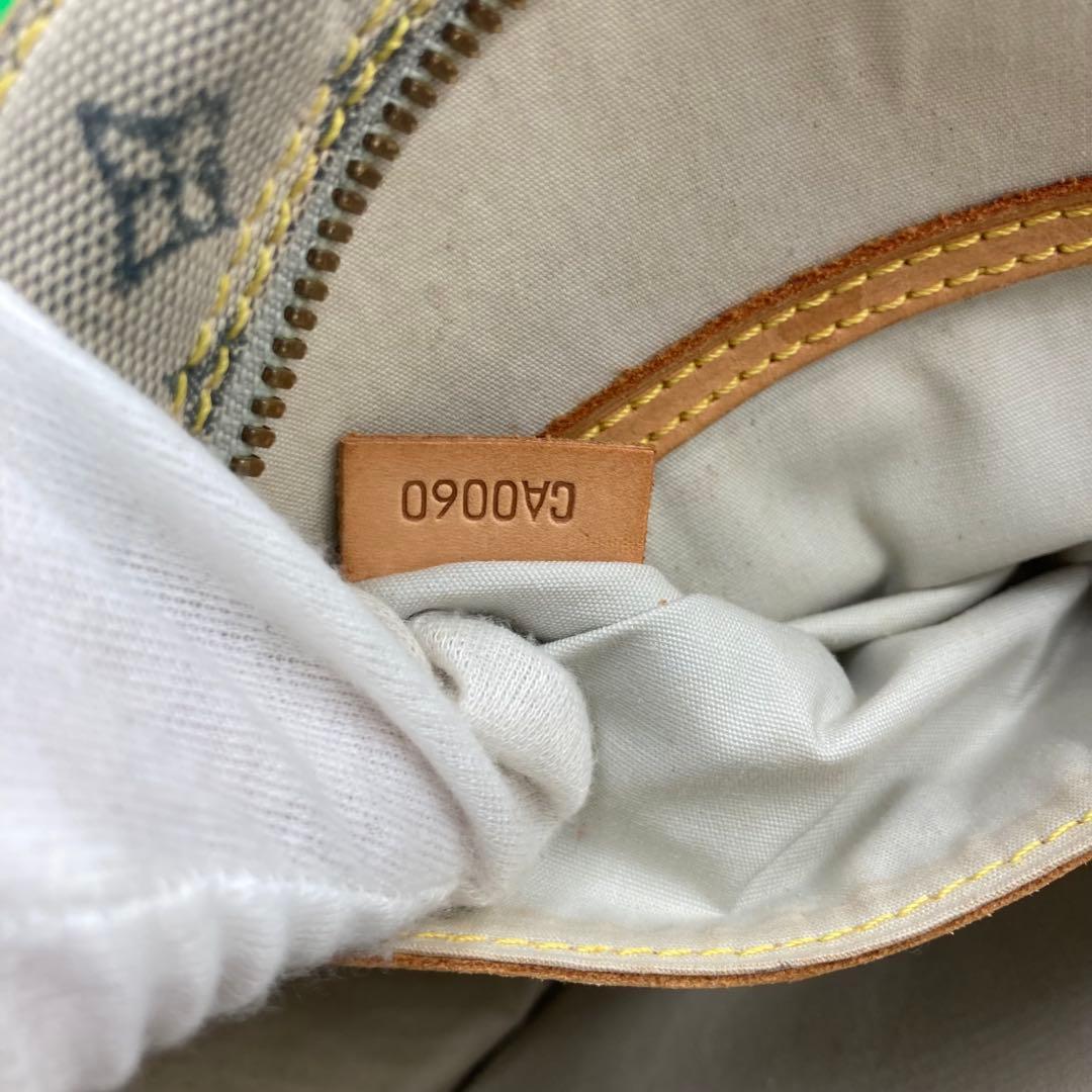 ルイヴィトン　ショルダーバッグ　デニム　モノグラム　15A