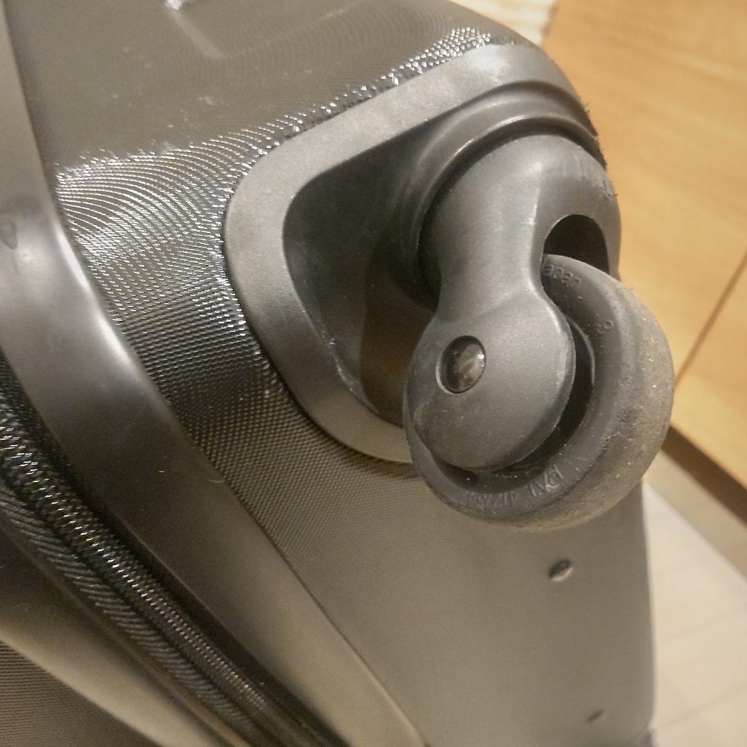 無印良品 バーの高さを自由に調節できる キャリーケース 63L ブラック