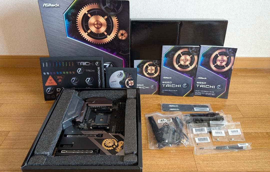 【新品・未使用】ASRock B550 Taichi ATXマザーボード