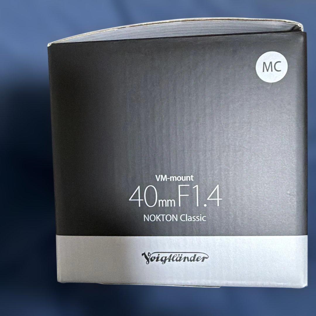 レンズ(単焦点) Voigtlander NOKTON classic 40mm F1.4 MC