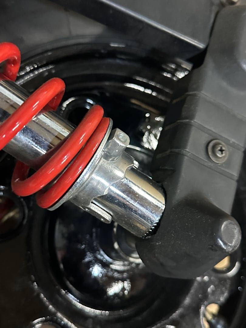 ジャイロx 2st 社外フロントショック&タイヤ&フロントフォーク 一式