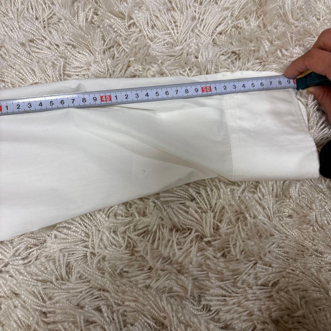 ドゥロワー　FALL2 コットンブザムノーカラーシャツ36