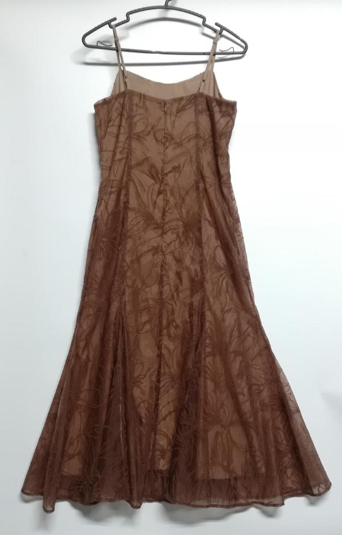 M カナ kana ボウタイボレロセットドレス ブラウン 結婚式 オケージョン