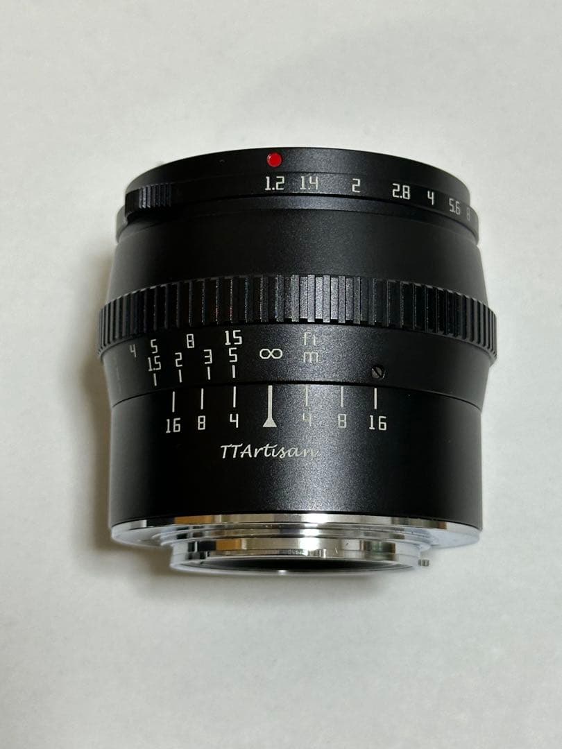 TTArtisan 50mm f/1.2 単焦点レンズ