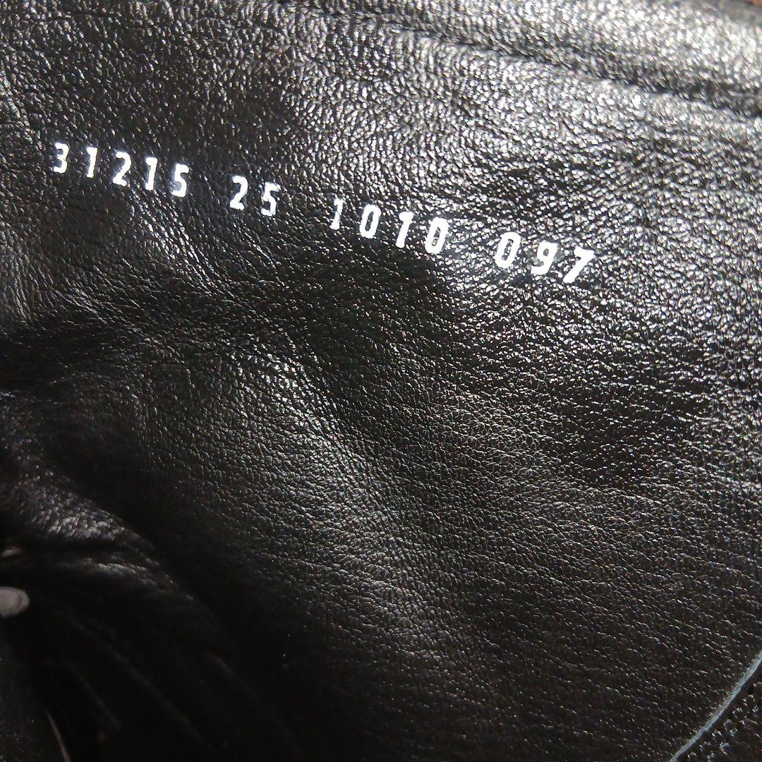 キャサリンハムネットダークブラウンシュリンクエンジニアブーツ25センチ