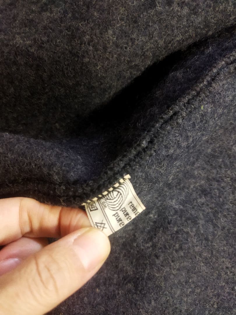 希少♪オーストリア製 ヴィンテージ ケープコート シルバーボタン 70年