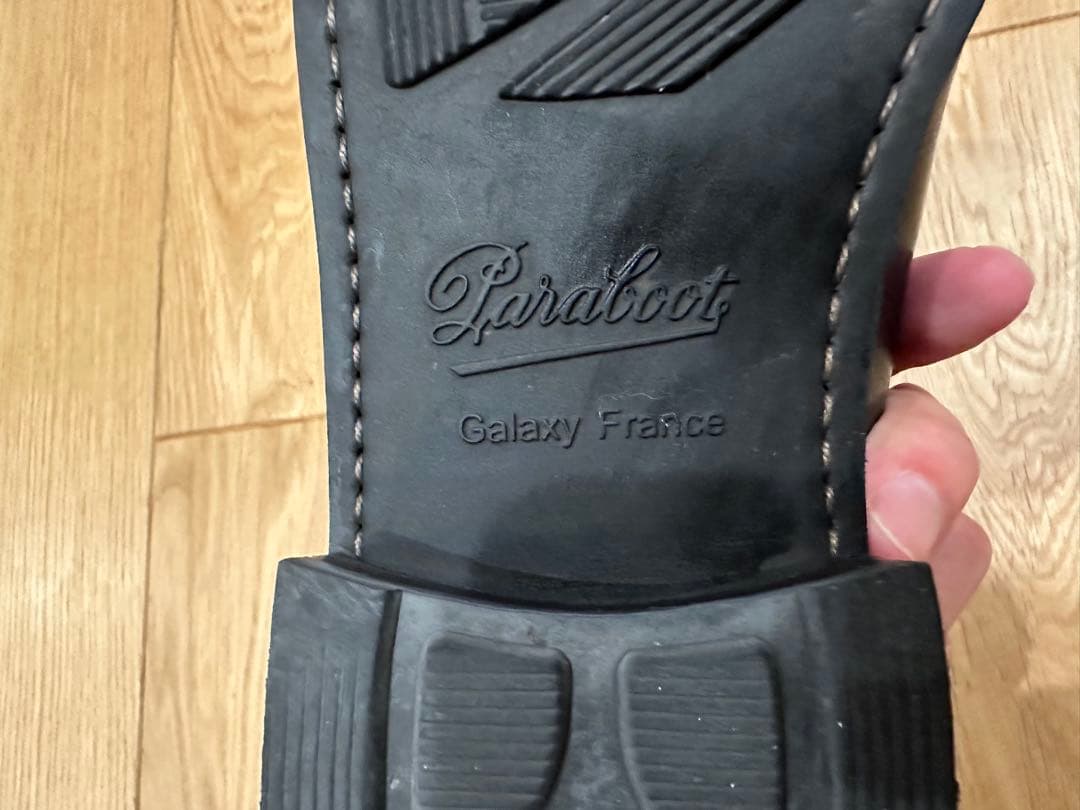 角*り様 パラブーツ　アドニス　ローファー　Paraboot UK7.5 黒　2