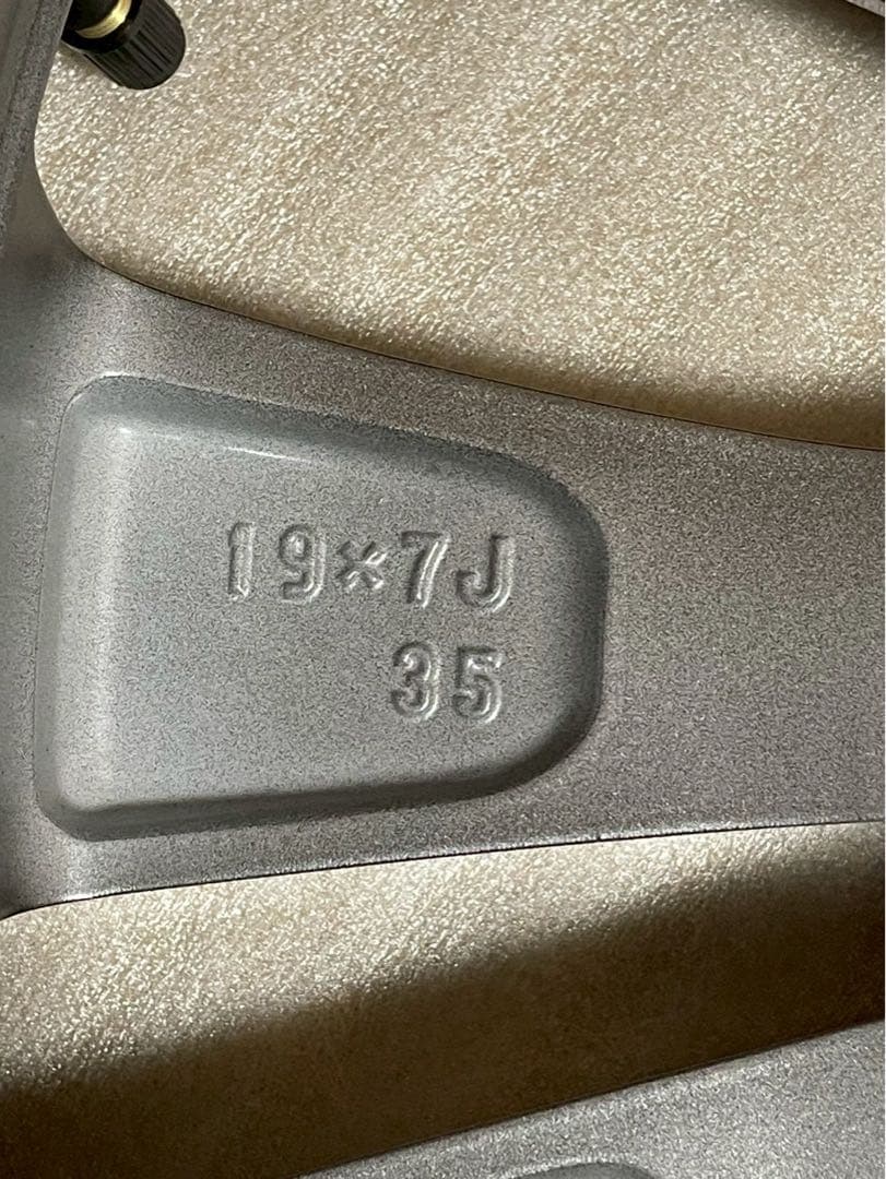 80ハリアー純正 TOYO PROXES 19インチホイール4本セット