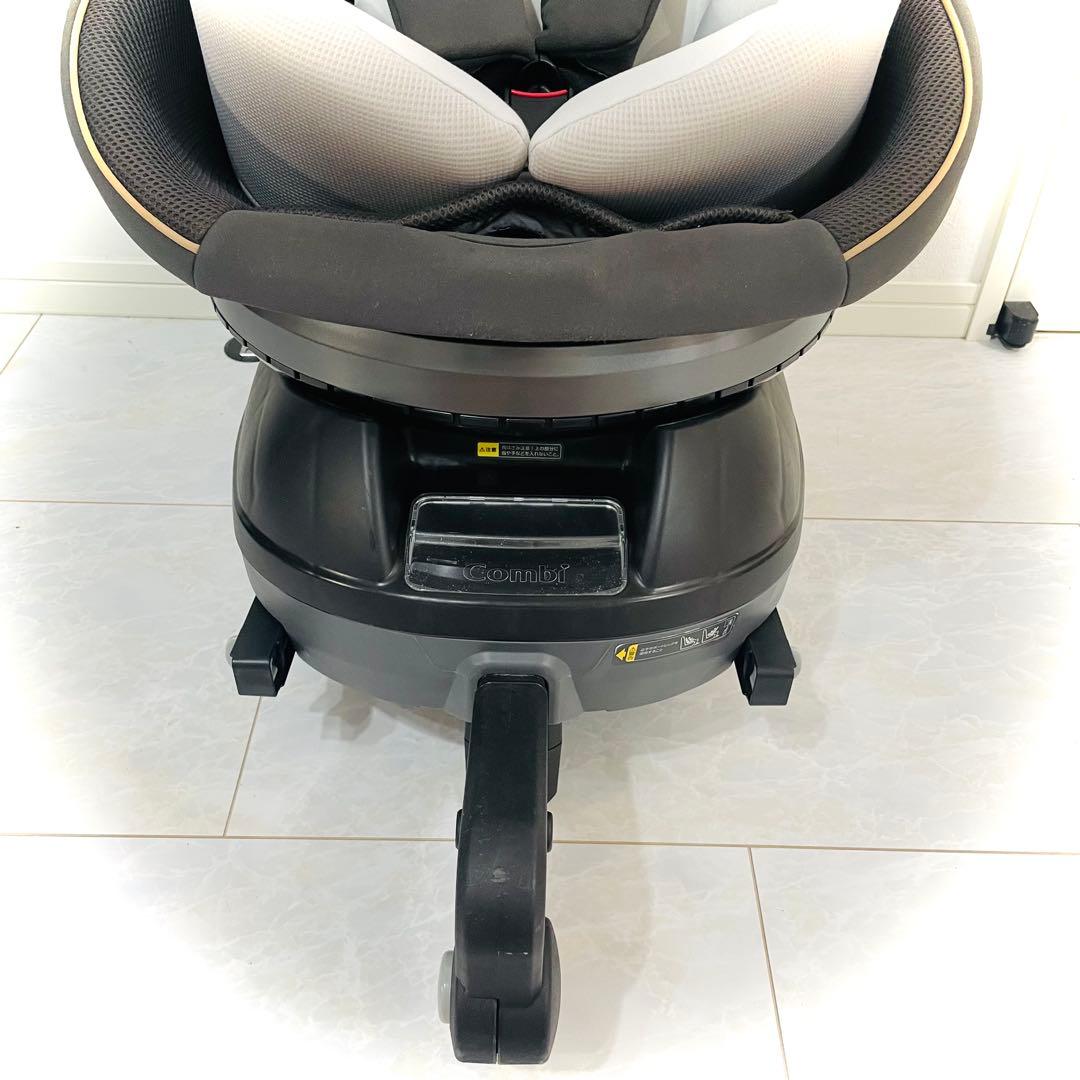 【美品】説明書付き★コンビチャイルドシートクルムーヴスマートエッグショックグレー