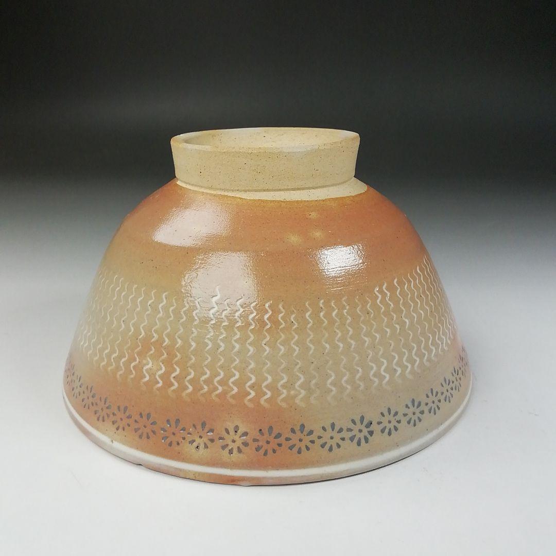 Ｔ５６０　茶碗　『御本三島　茶碗』『駕洛窯 造』　共箱　抹茶碗　茶道具