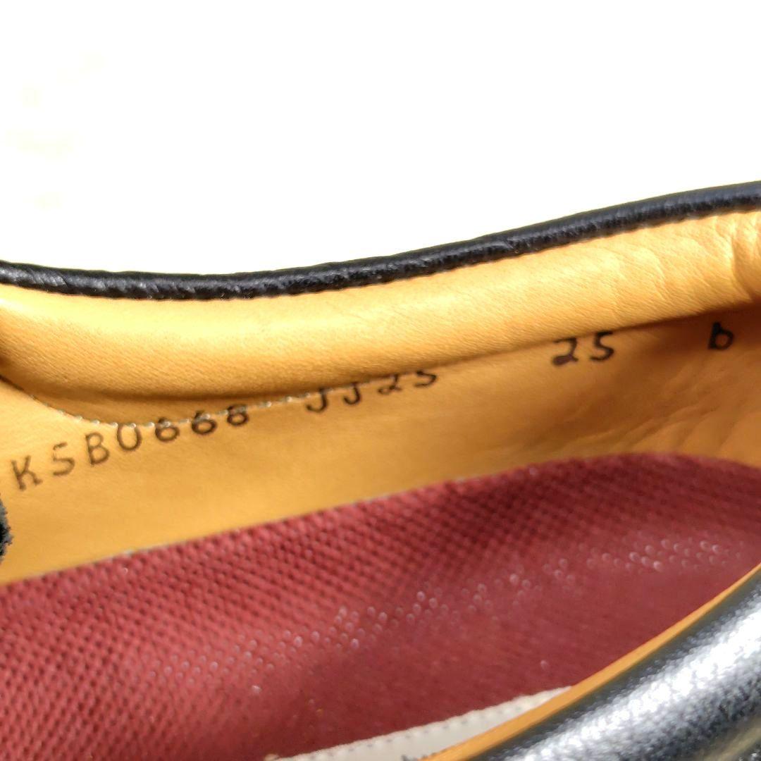 未使用級 リーガル JJ25 ビジネスシューズ モンクストラップ 革靴 レザー