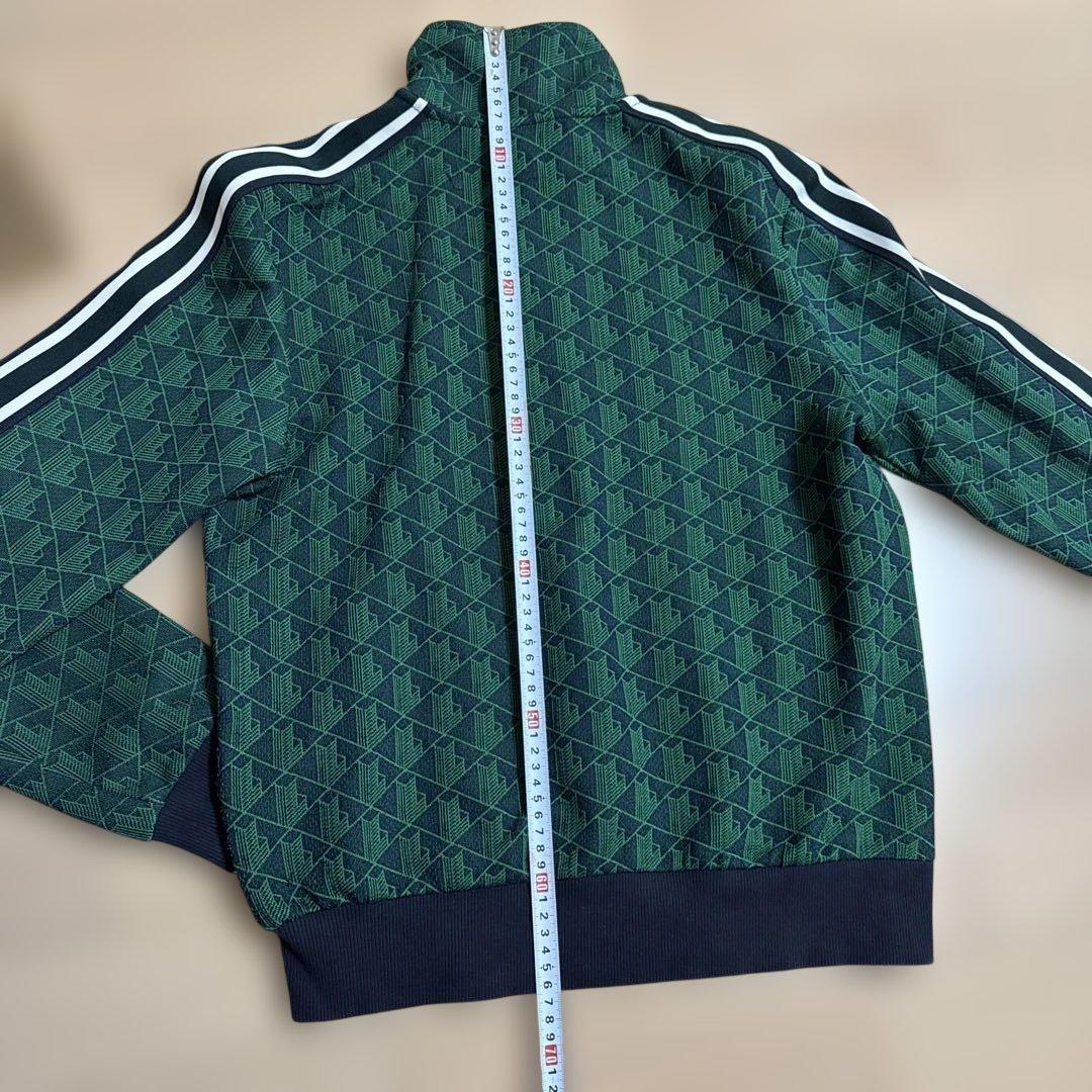 LACOSTE 幾何学模様 ジップアップジャージ