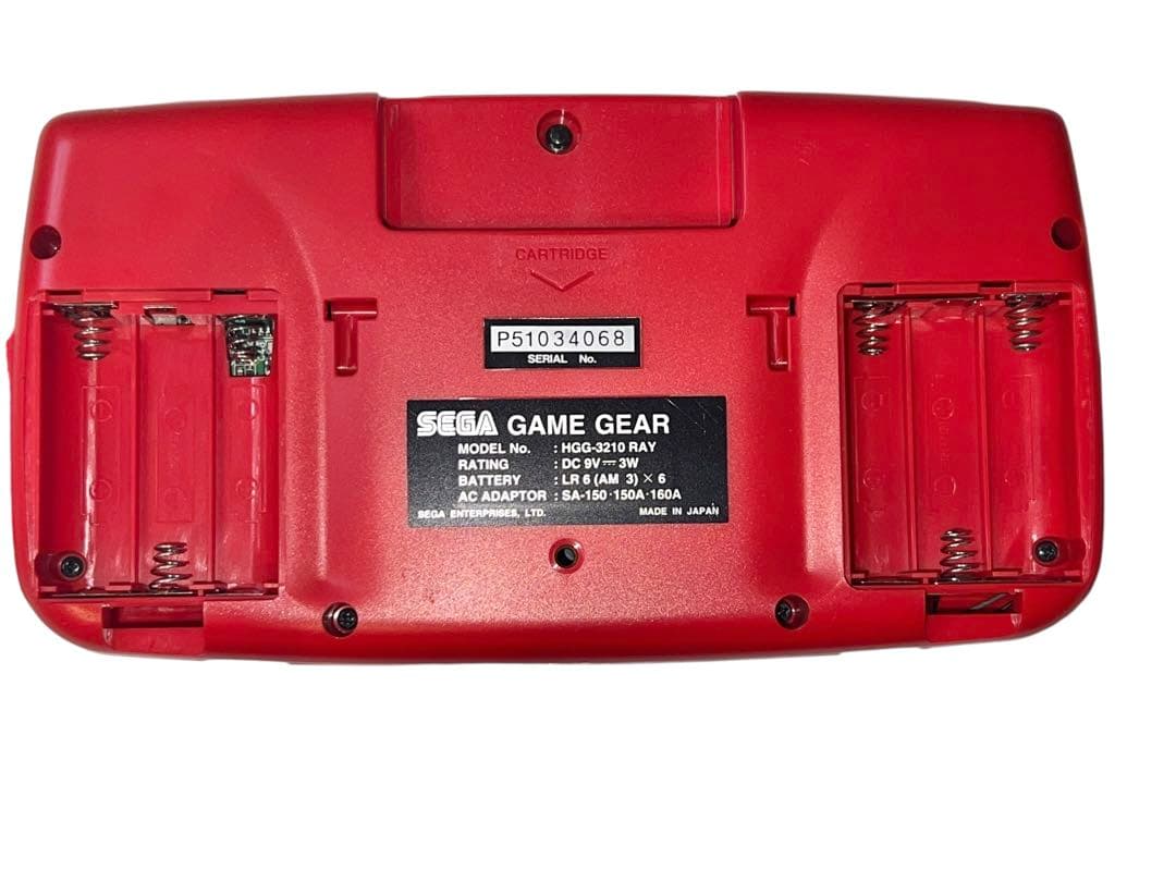 美品　ゲームギア　本体　レイアース　動作品