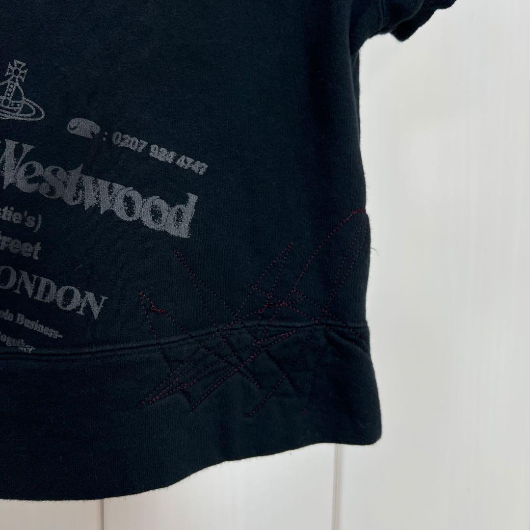 VIVIENNE WESTWOOD アナーキー ダメージ加工 スウェットトップス