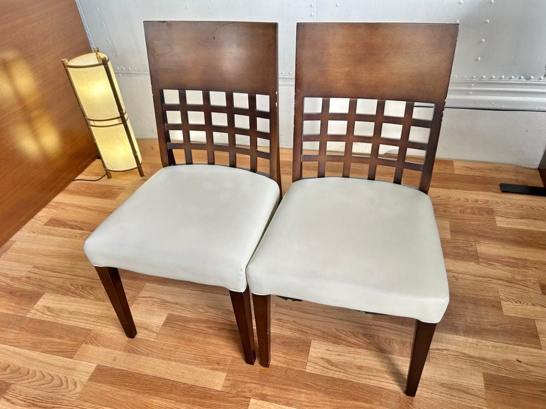 687 ダイニング　チェア2脚　北欧 カフェ ナチュラル シンプル モダン a