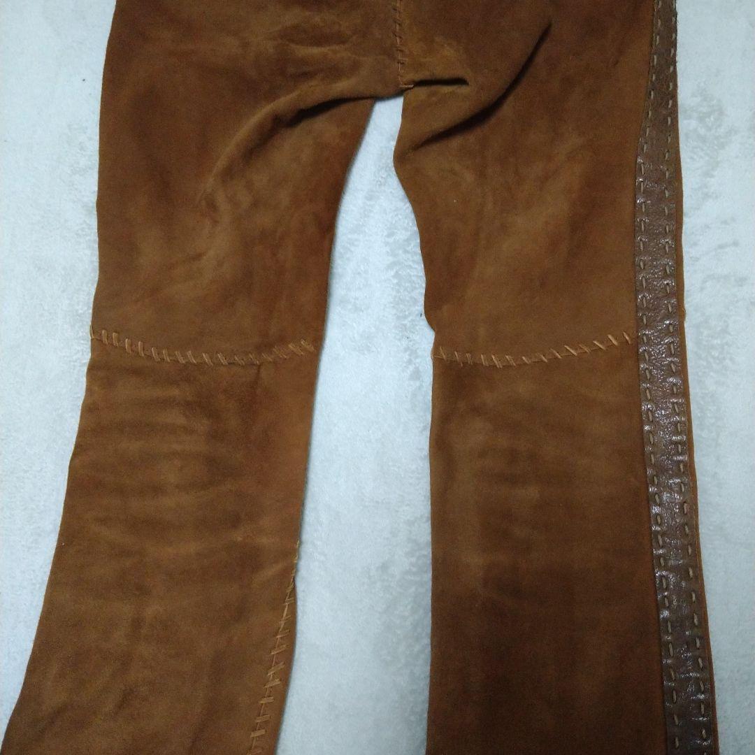 ラルフローレン 80s 90s レザーパンツ ウエスタン ヴィンテージ y2k