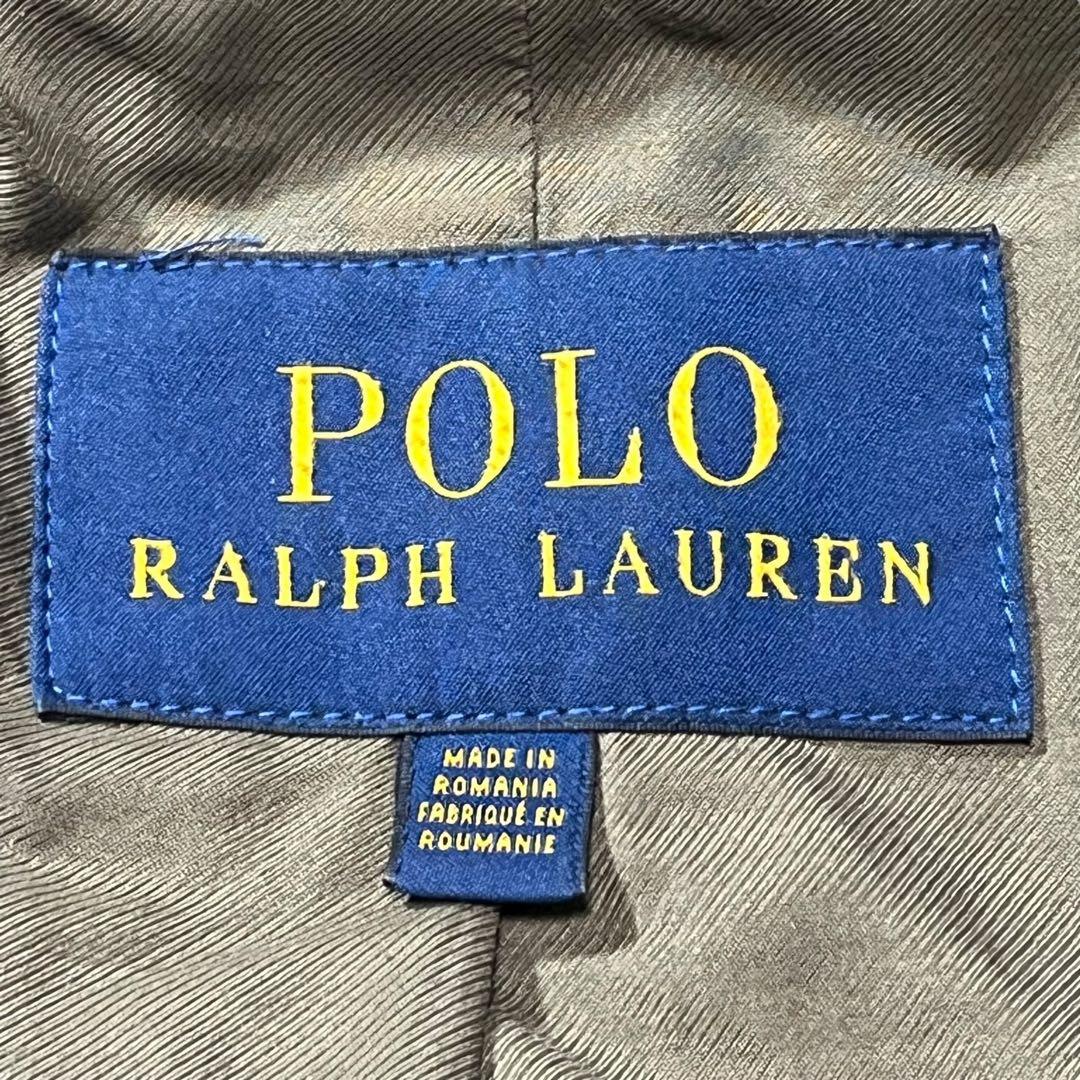 ポロラルフローレン ピーコート Pコート ウール ダブル カーキ 38 M