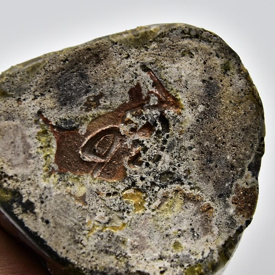 信楽三角花入 在銘 花瓶 花器