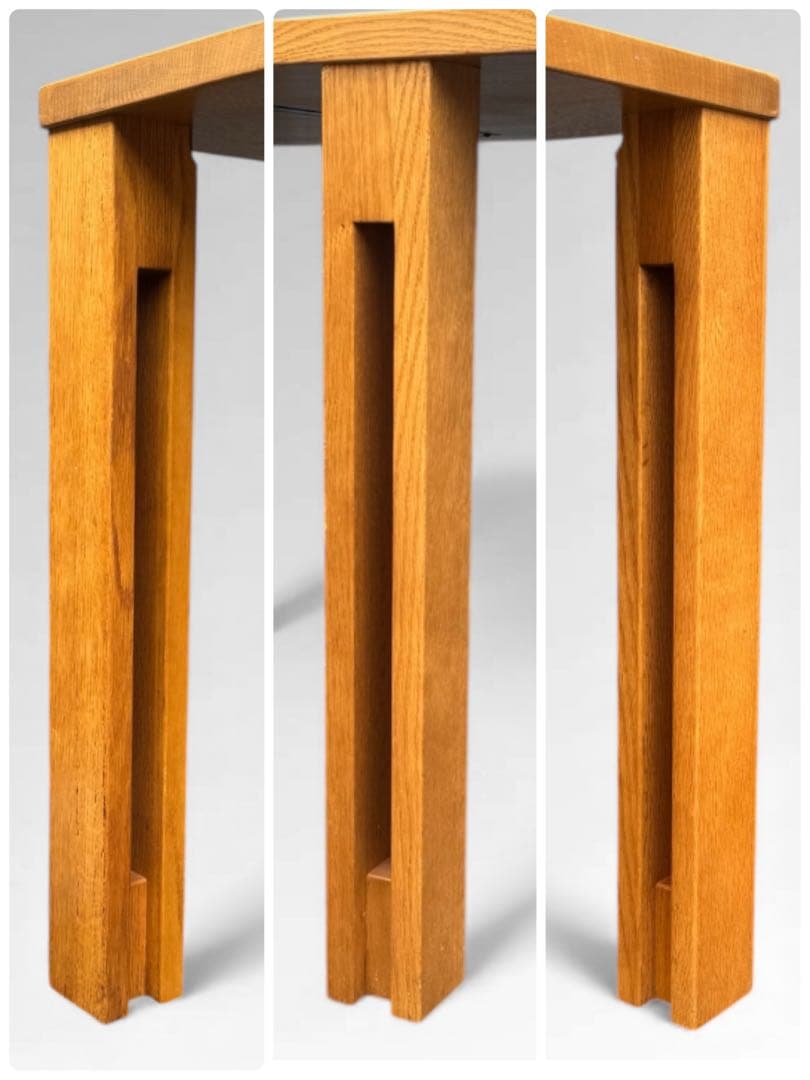 シラカワ ダイニング プラッツ テーブル 半円形 スリット脚 和モダン 北欧