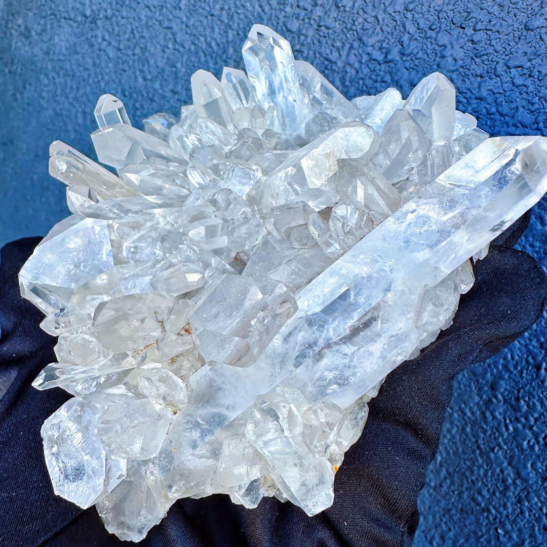 別格高級品❗️希少高透明度❗️浄化❗️超強いパワーキラキラヒマラヤクラスターA1326