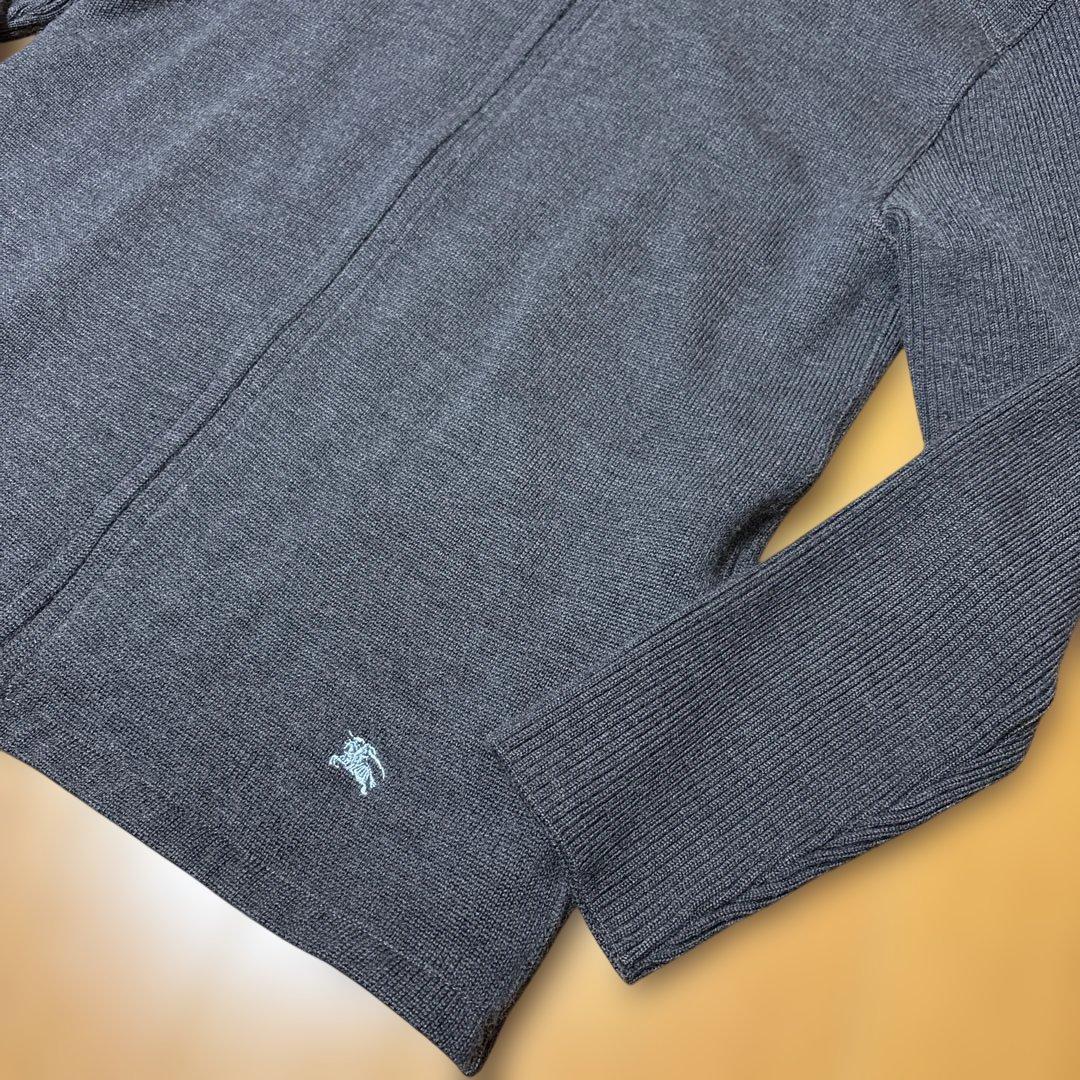 BURBERRY BLACK LABEL ドライバーズニットジャケット