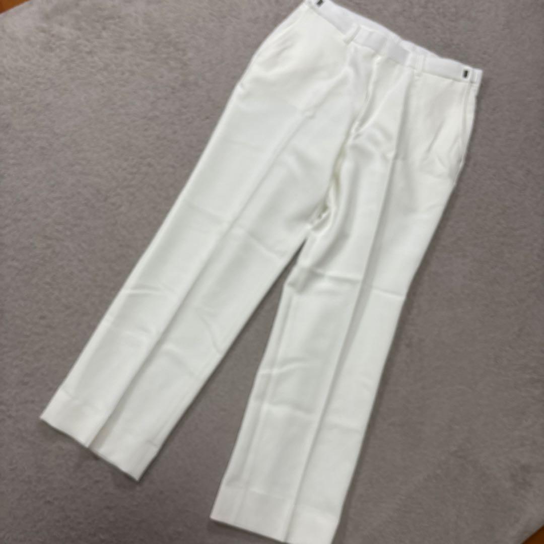 P.R.A.H. ホワイト スーツセット ベスト付き シングルブレスト Lサイズ