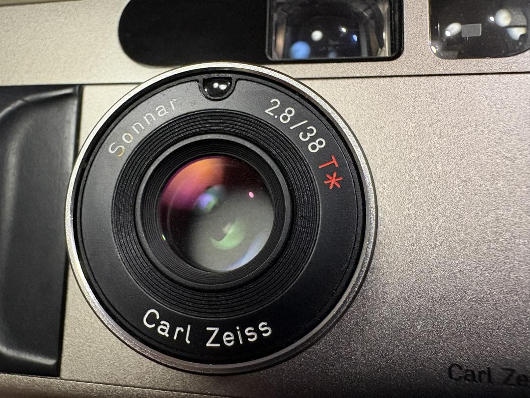 CONTAX T2 コンパクトフィルムカメラ シルバー