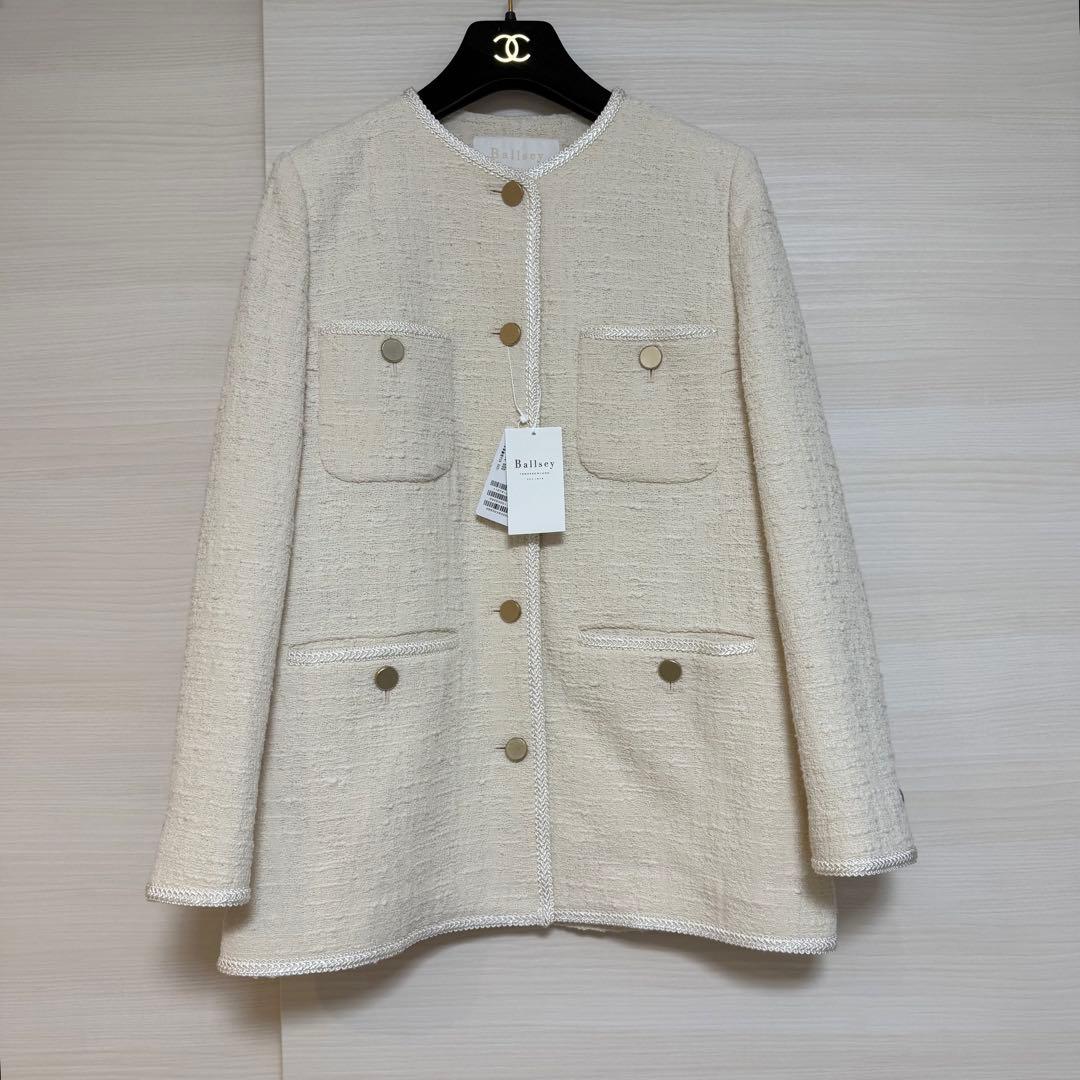 新品 Ballsey ボールジィ スラブコットンツイード 4ポケットジャケット