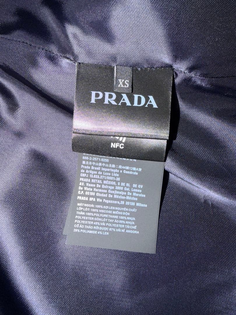 prada プラダ 21aw Pコート ラフシモンズ