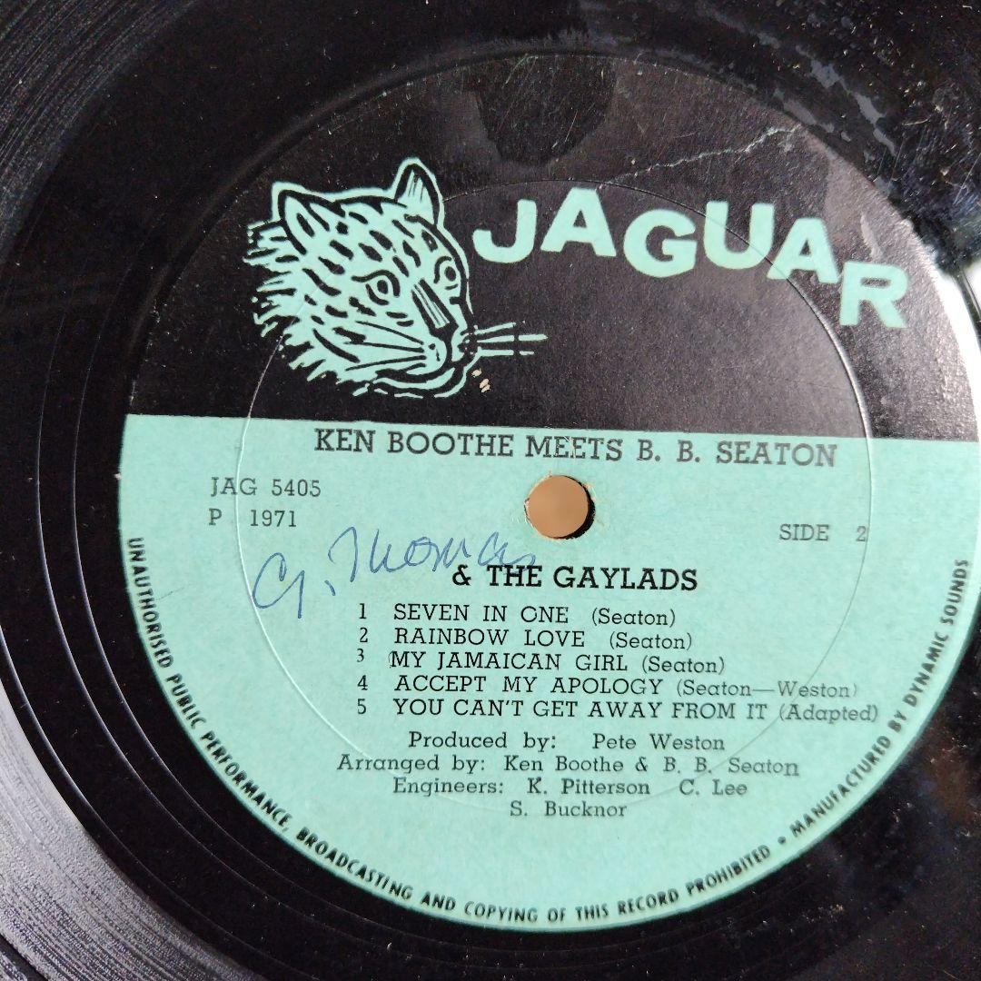 美盤The Great Ken Boothe meets B.B. Seaton