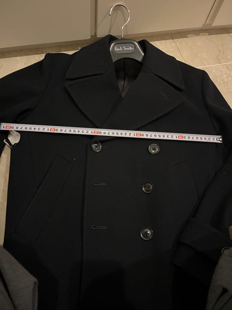 Paul Smith ウール ピーコート 黒