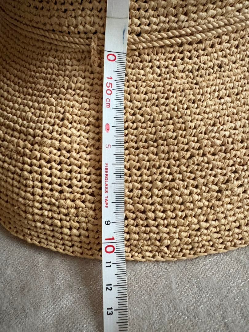 ヘレンカミンスキー 麦わら帽子未使用タグ付き　ナチュラル