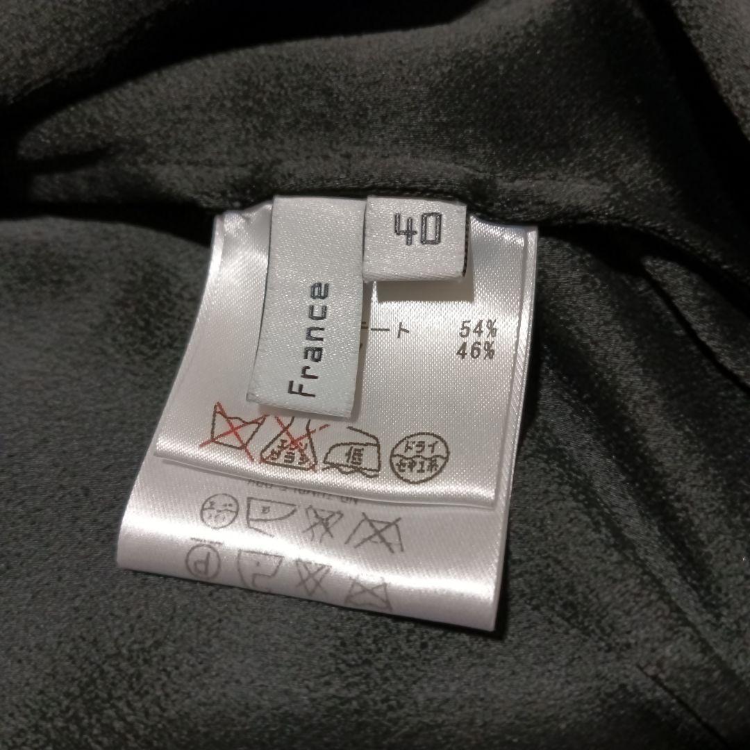 【ダニエル】バレンシアガ　ブラウス　カットソー　シルク　サイズ40