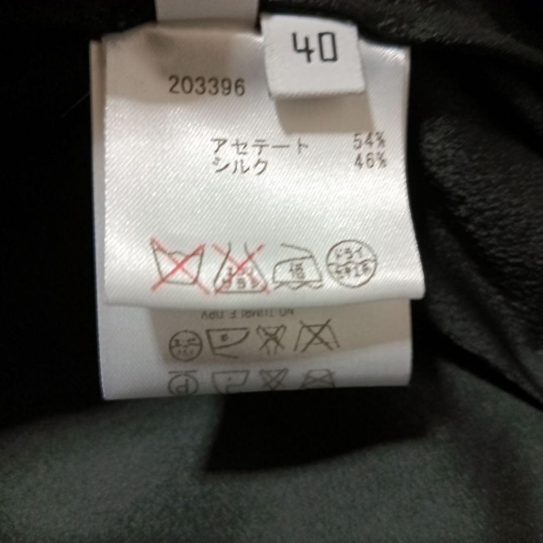 【ダニエル】バレンシアガ　ブラウス　カットソー　シルク　サイズ40