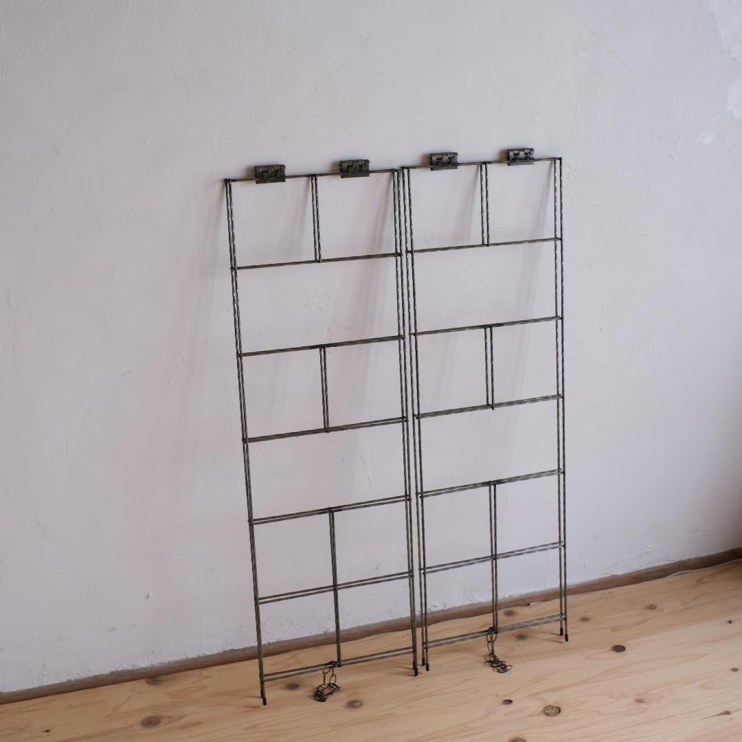 無骨なアイアン脚2点1セット Ｍ　飾り棚　イベント什器 シェルフ