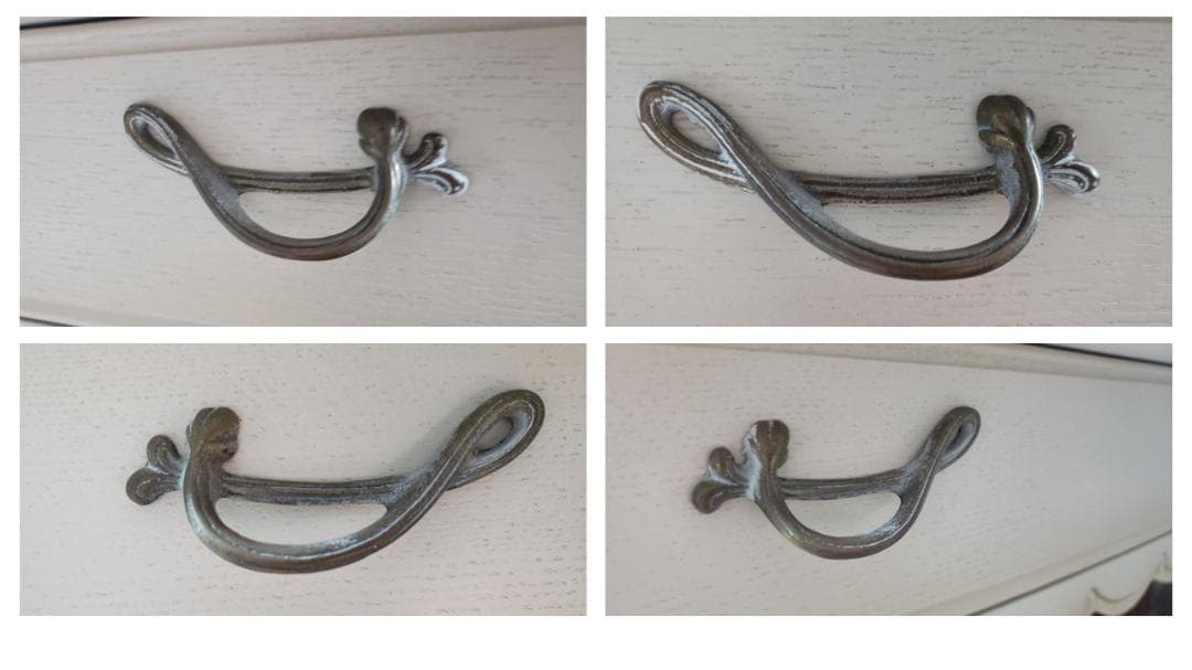 L32　美品　松永工房 コンセント付き 猫脚　 フレンチ コンソールデスク