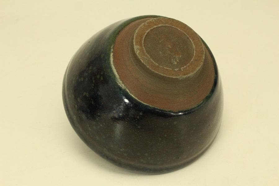 茶道具 唐物 中国美術 天目茶碗 台 二件(ZE661)